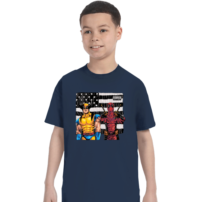 Secret_Shirts T-Shirts, Youth / XS / Navy Merconia!