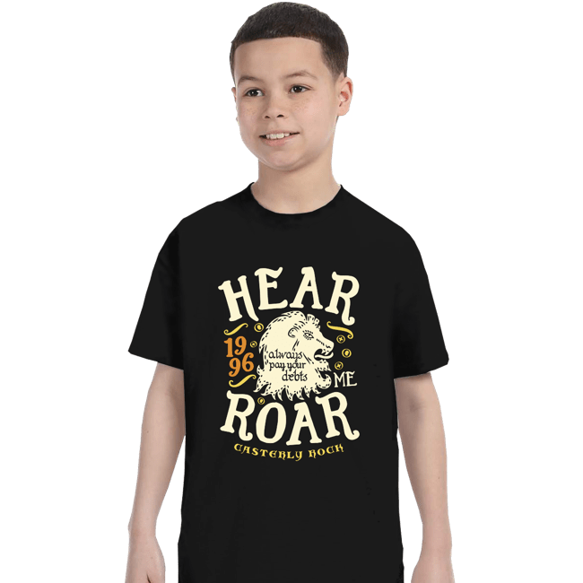Shirts T-Shirts, Youth / XS / Black House Of Lions