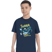 Load image into Gallery viewer, Shirts T-Shirts, Youth / XS / Navy Mr mRNA
