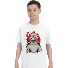 Load image into Gallery viewer, Shirts T-Shirts, Youth / XS / White Yuffie Moogle Cape

