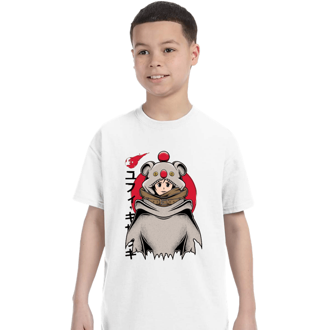 Shirts T-Shirts, Youth / XS / White Yuffie Moogle Cape