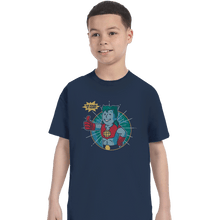 Load image into Gallery viewer, Shirts T-Shirts, Youth / XL / Navy Planet Boy
