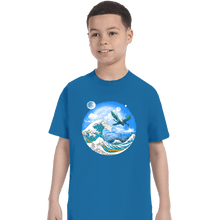 Load image into Gallery viewer, Secret_Shirts T-Shirts, Youth / XS / Sapphire Wave Off Pandora
