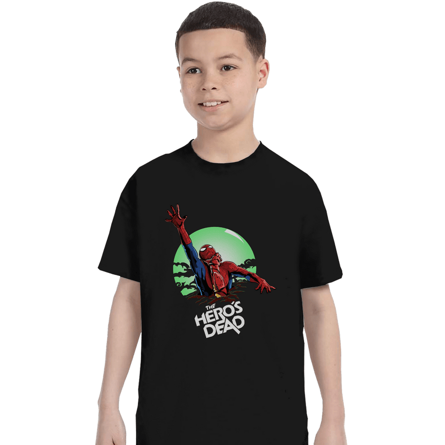 Shirts T-Shirts, Youth / XL / Black The Hero's Dead
