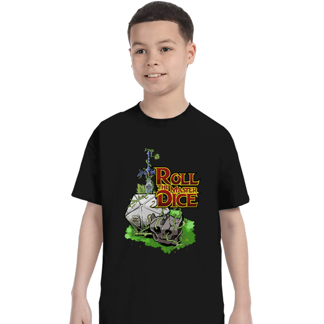 Secret_Shirts T-Shirts, Youth / XS / Black Roll The Master Dice