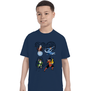 Shirts T-Shirts, Youth / XL / Navy Avatar Elements