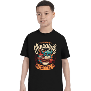 Daily_Deal_Shirts T-Shirts, Youth / XS / Black Experimental Coffee
