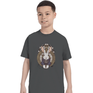 Shirts T-Shirts, Youth / XL / Charcoal The White Rabbit