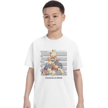 Load image into Gallery viewer, Shirts T-Shirts, Youth / XS / White Maslow&#39;s Purramyd
