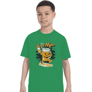 Shirts T-Shirts, Youth / XL / Irish Green Hey Beer Man