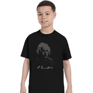 Shirts T-Shirts, Youth / XS / Black Einstein