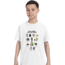 Load image into Gallery viewer, Shirts T-Shirts, Youth / XL / White In A Land Far Far Away
