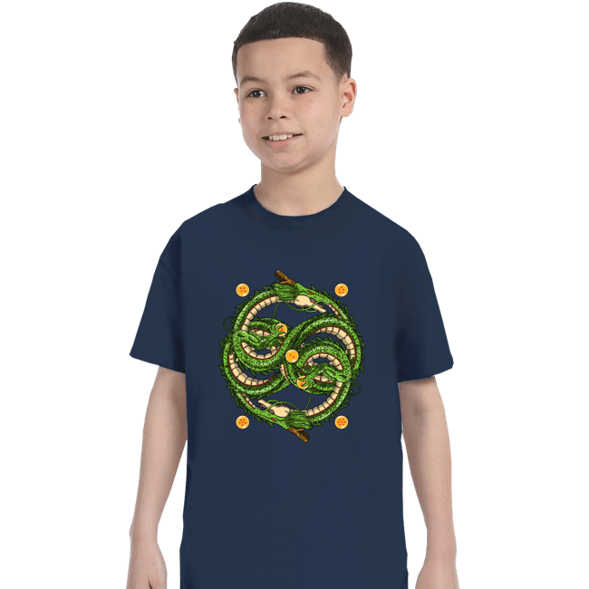 Daily_Deal_Shirts T-Shirts, Youth / XS / Navy Neverending Dragonball
