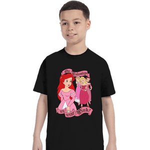 Shirts T-Shirts, Youth / XS / Black Mean Princesses