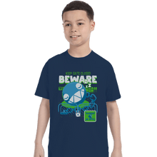 Load image into Gallery viewer, Shirts T-Shirts, Youth / XL / Navy Beware Of Chomp Chomp

