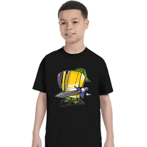 Shirts T-Shirts, Youth / XS / Black 8-Bit Hero