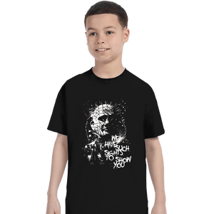 Daily_Deal_Shirts T-Shirts, Youth / XS / Black Pinhead Splatter