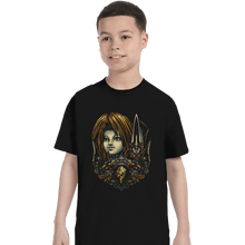 Load image into Gallery viewer, Shirts T-Shirts, Youth / XS / Black Emblem Of The Thief
