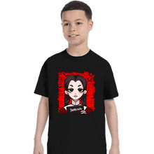 Load image into Gallery viewer, Secret_Shirts T-Shirts, Youth / XS / Black Death Addams
