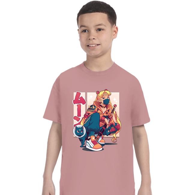 Shirts T-Shirts, Youth / XS / Pink Waxing Moon