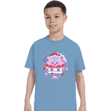 Load image into Gallery viewer, Shirts T-Shirts, Youth / XS / Powder Blue Pink Parfait
