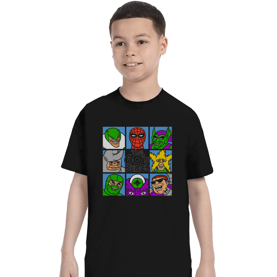 Shirts T-Shirts, Youth / XL / Black The 60s Bunch