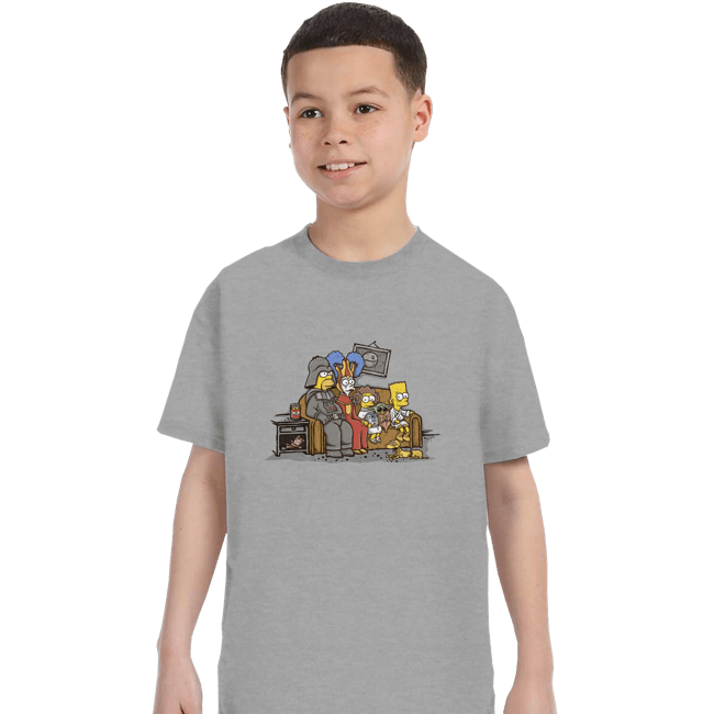 Daily_Deal_Shirts T-Shirts, Youth / XS / Sports Grey Episode IV - A New Doh'pe