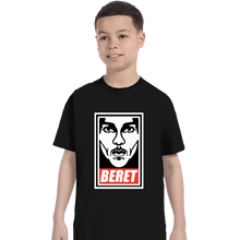 Load image into Gallery viewer, Shirts T-Shirts, Youth / XS / Black Beret
