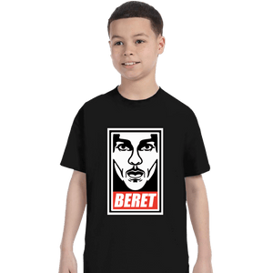 Shirts T-Shirts, Youth / XS / Black Beret