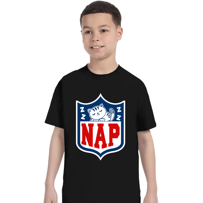 Secret_Shirts T-Shirts, Youth / XS / Black Nap After Playing