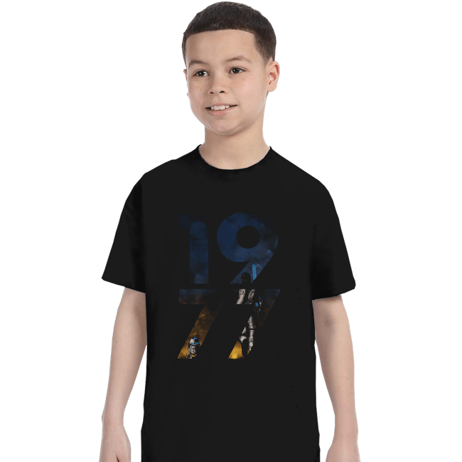 Shirts T-Shirts, Youth / XL / Black 1977 SW