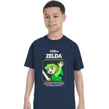 Load image into Gallery viewer, Daily_Deal_Shirts T-Shirts, Youth / XS / Navy Not Zelda

