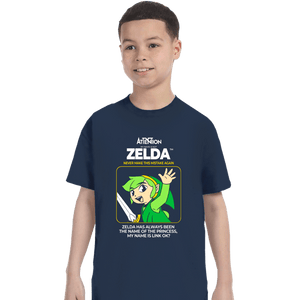 Daily_Deal_Shirts T-Shirts, Youth / XS / Navy Not Zelda