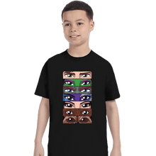 Load image into Gallery viewer, Daily_Deal_Shirts T-Shirts, Youth / XS / Black Guardian Eyes
