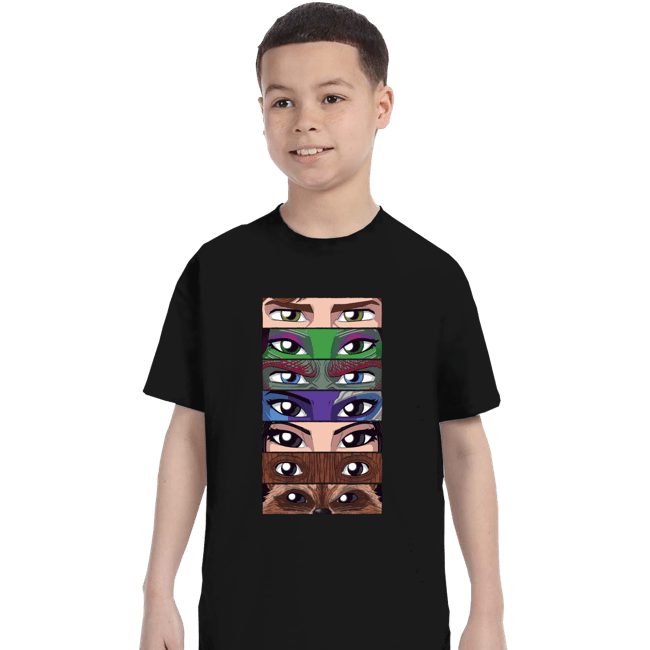 Daily_Deal_Shirts T-Shirts, Youth / XS / Black Guardian Eyes