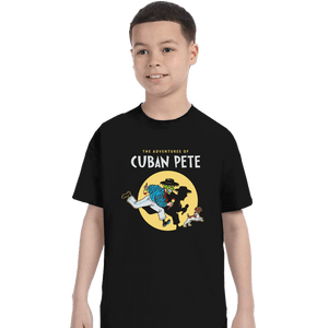 Daily_Deal_Shirts T-Shirts, Youth / XS / Black Cuban Pete