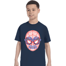 Load image into Gallery viewer, Daily_Deal_Shirts T-Shirts, Youth / XS / Navy Secret ID
