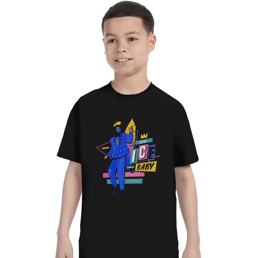 Shirts T-Shirts, Youth / XL / Black Ice Ice Baby