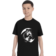 Load image into Gallery viewer, Daily_Deal_Shirts T-Shirts, Youth / XS / Black The Crescent Moon
