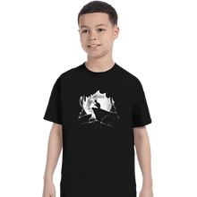 Load image into Gallery viewer, Daily_Deal_Shirts T-Shirts, Youth / XS / Black Moonlight Cave
