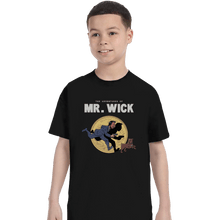Load image into Gallery viewer, Shirts T-Shirts, Youth / XL / Black The Adventures Of Mr. Wick
