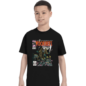 Secret_Shirts T-Shirts, Youth / XS / Black Voorhees Comics
