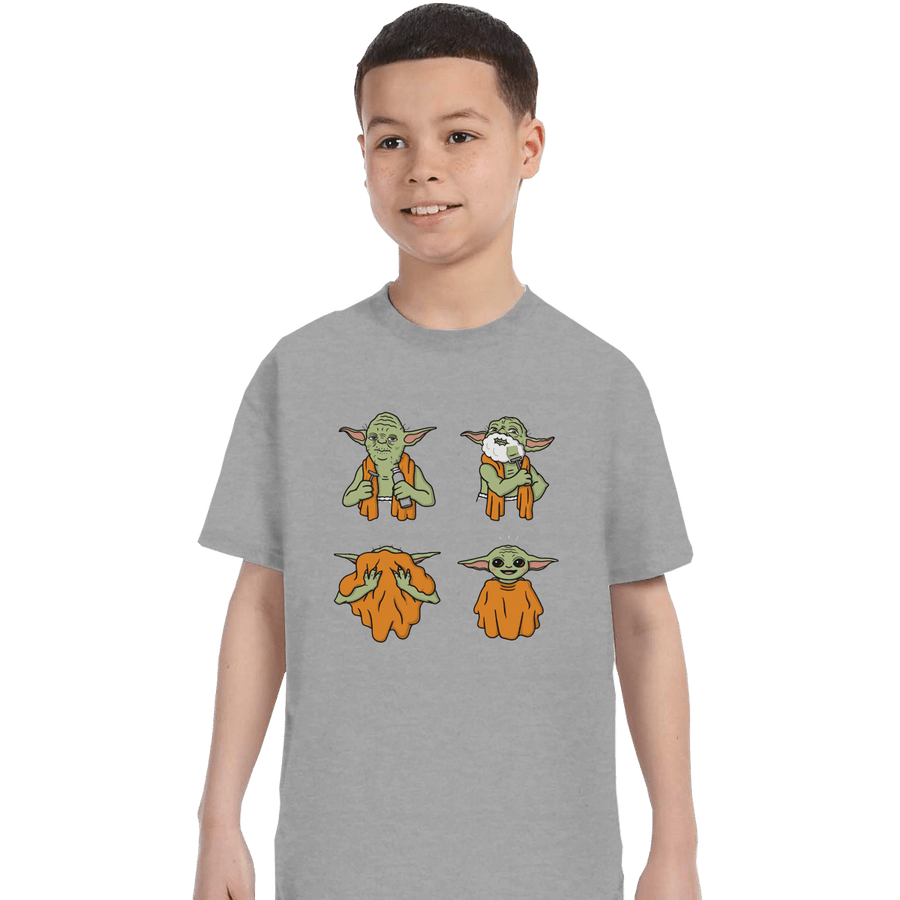 Shirts T-Shirts, Youth / XS / Sports Grey Shaving Meme