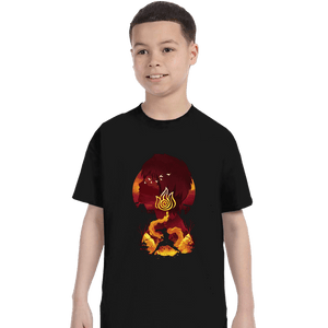 Daily_Deal_Shirts T-Shirts, Youth / XS / Black Firebender