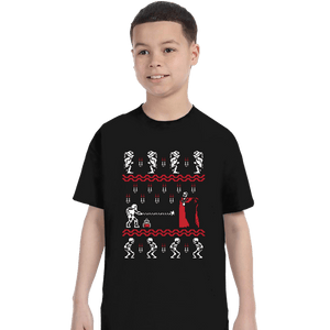 Shirts T-Shirts, Youth / XS / Black Christmasvania