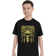 Load image into Gallery viewer, Shirts T-Shirts, Youth / XS / Black Yellow Ranger

