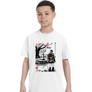 Secret_Shirts T-Shirts, Youth / XS / White A Link To The Inkwash