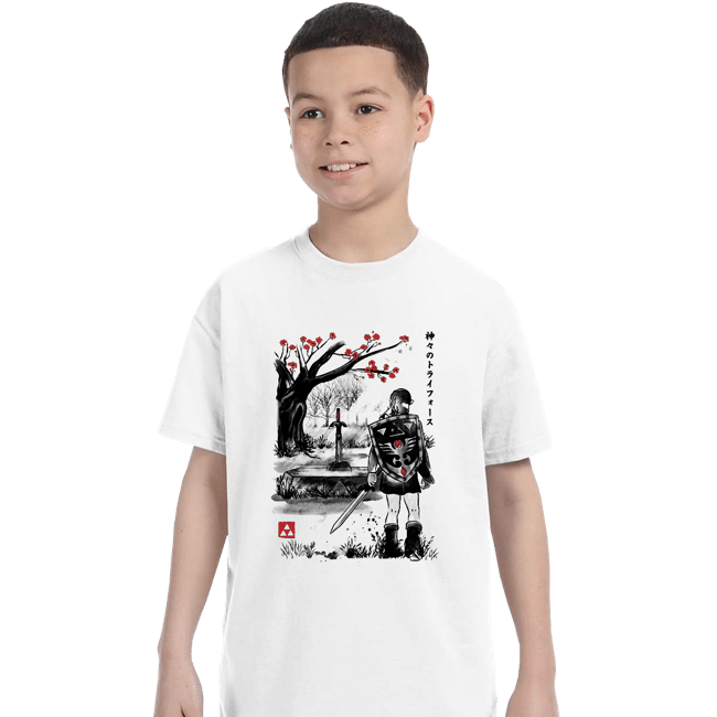 Secret_Shirts T-Shirts, Youth / XS / White A Link To The Inkwash