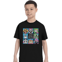 Load image into Gallery viewer, Shirts T-Shirts, Youth / XL / Black The 80s Bunch
