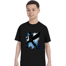 Load image into Gallery viewer, Shirts T-Shirts, Youth / XS / Black Cosmic Ex Soldier
